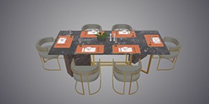 桌子|web3D交互展示模型