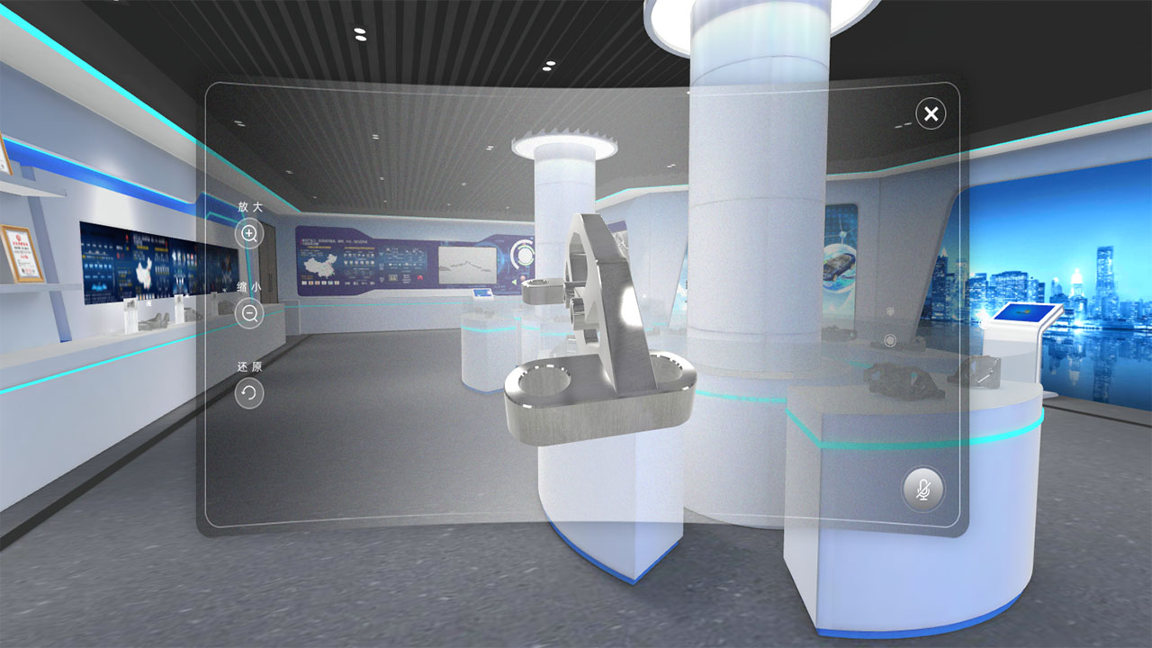 线上3D虚拟展厅，给你带来沉浸式的元宇宙体验