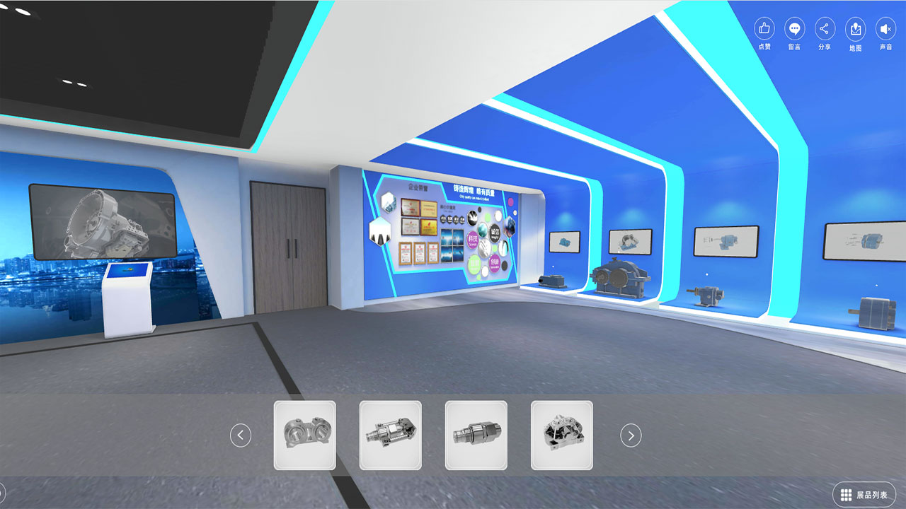 线上3D虚拟展厅，给你带来沉浸式的元宇宙体验