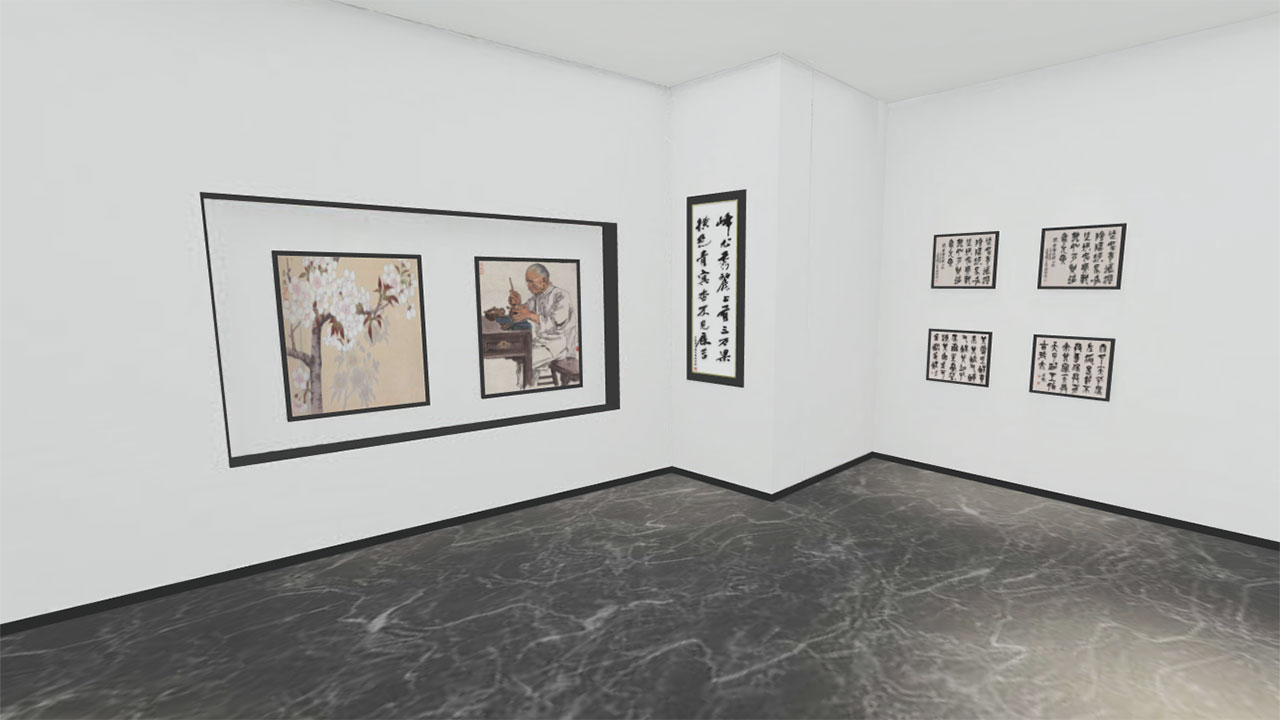 3D美术展馆永不打烊，24小时提供云参展服务