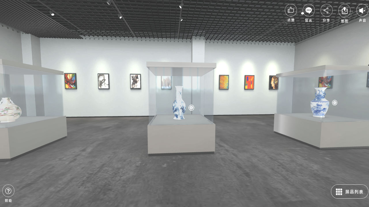 线上3D虚拟展厅，打破展览业壁垒