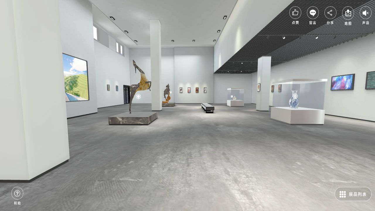 线上3D虚拟展厅，打破展览业壁垒