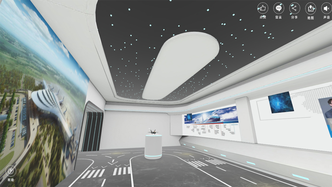 3D全景企业展厅，企业视觉营销的好手段
