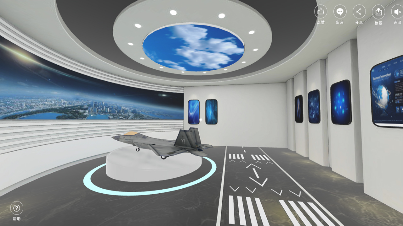 3D全景企业展厅，企业视觉营销的好手段