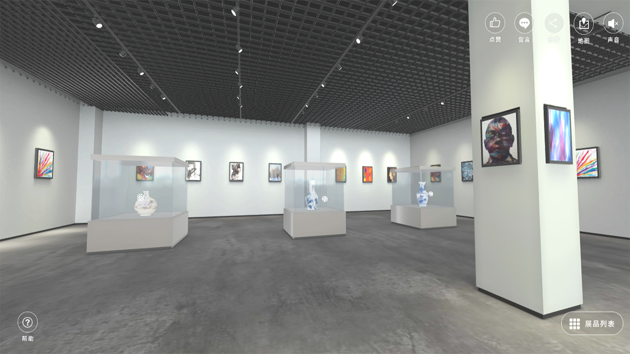 线上3D虚拟展厅，一种全新的观展体验